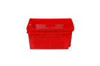Caisses en plastique Euro Standard empilables pour un stockage efficace | Utilisation industrielle solide