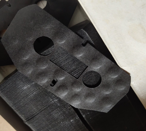 Precision Punch <b>Black</b> Anti Slip <b>Sheet</b> Low Friction Surface For Standard Blank Cassette Shell Tape Running Control Accessory - Product Image 5