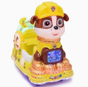 Juguete Eléctrico de Dibujos Animados con Forma de Perro para Niños, con Pantalla de Video, Luces LED, para Centros Comerciales, Diversión Familiar - Product Image 1