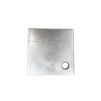 Plaques de connexion métalliques de précision pour murs rideaux décoratifs intérieurs