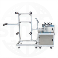 Machine semi-automatique de fabrication de tampons hygiéniques pour femmes, serviettes hygiéniques jetables à double ailette, équipement ultrasonique
