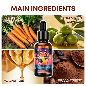 OEM Private Label 30ml Zelfbruinende Olie Serum Langdurige Extreme Bruiningsversneller Zonnebruin Druppels voor Gezicht en Lichaam - Product Image 5