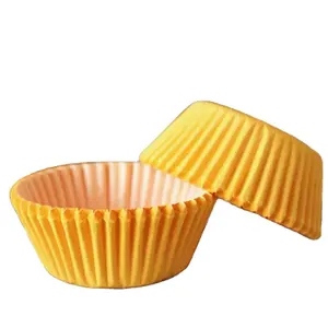 Factory Supplier Hopewell High Quality White&Colorful Cake Cups Cases Baking Round Muffin Cupcake Cup For Cake