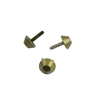 Ivoduff bricolage sac accessoires 10mm 12mm 15mm deux pieds <span class=keywords><strong>Rivet</strong></span> pour chaussure <span class=keywords><strong>maroquinerie</strong></span> sac à main rivetage - Product Image 1