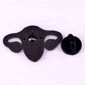 Nouvelle Arrivée : Broche en émail « Utérus <span class=keywords><strong>Féministe</strong></span> » avec Citations Célèbres – Badge d'Empowerment pour Femmes, Accessoire de Mode pour Sacs et Vêtements - Product Image 2