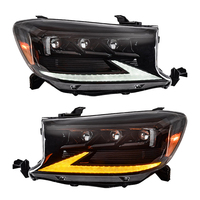 YU GUANG pour Toyota Fortuner 2008-2011 Phares LED avant Projecteurs Amélioration des phares LED 3 lentilles Feux de jour