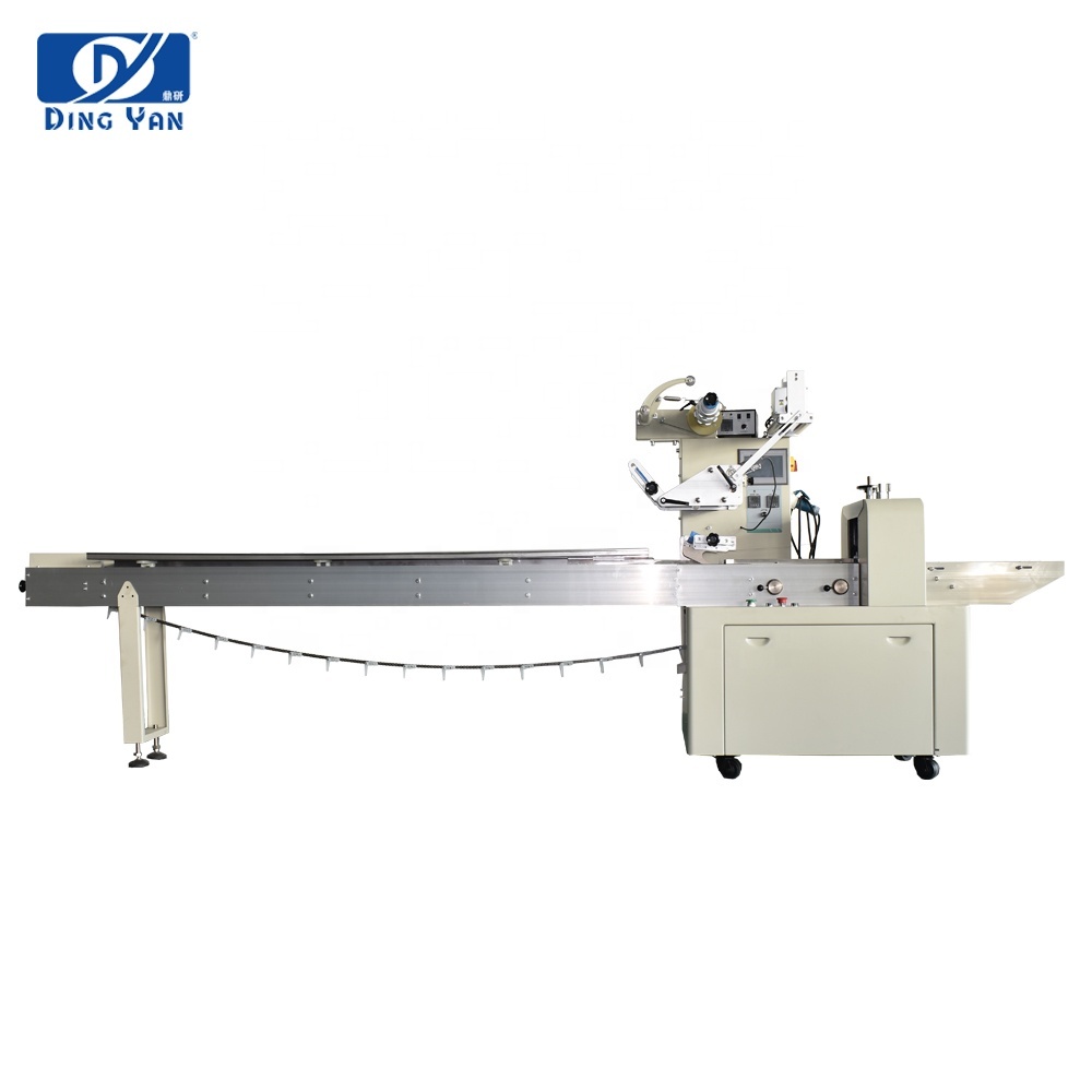 DINGYAN Nouvelle Arrivée Automatique Débit Bonbons/Chocolat/énergie/granola/Barres protéinées machine à Emballer