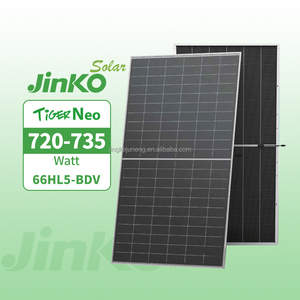 Jinko Solar Panel Bifacial Monocrystalline Module with Dual-Glass Tiger Neo N-Type 66HL5-BDV 715W 720W 725W 730W in Stock