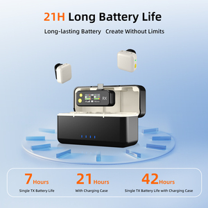 ระบบไมโครโฟนไร้สาย 5 <span class=keywords><strong>สี</strong></span> ราคาส่งจากโรงงาน ระยะส่ง 300 เมตร สำหรับ iPhone Android สมาร์ทโฟน กล้องถ่ายรูป และพีซี - Product Image 6