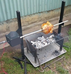 Moteur <span class=keywords><strong>de</strong></span> tournebroche BBQ 20 kg 12V/240V portable pour camping extérieur - Product Image 5