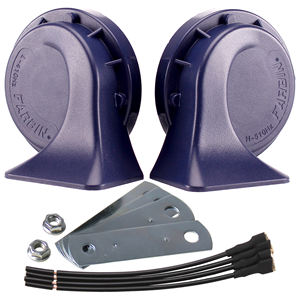 F-FARBIN voiture corne imperméable moto double tonalite air electrique escargot corne camion universel pour tout - Product Image 1