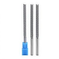 Fraise à maïs pour PCB 3.175-12mm en alliage d'acier au tungstène, carbure monobloc, 2 dents, modèle YB006 pour machine de gravure