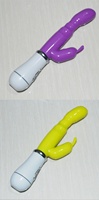 Vibrateur Lapin Électrique pour Femme, Dispositif de Masturbation Féminine, Vibrateur Baguette AV pour Point G, Produits pour Adultes, Vente en Gros, Flirt