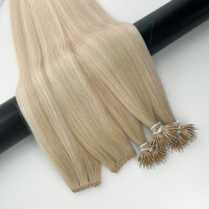 Extensions de cheveux humains vierges Remy de qualité supérieure, pré-collées, avec mini anneaux nano micro, extensions de cheveux à anneaux nano, paquet de 50g - Product Image 3
