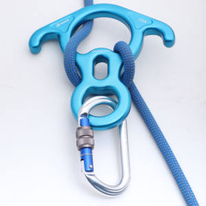 Camal 50kn बचाव आंकड़ा 8 एल्यूमीनियम मिश्र धातु वंशज गिरने के लिए ऊर्ध्वाधर जीवन लंगर - Product Image 3