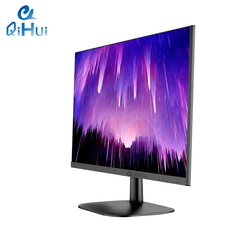 Qihui 23.8 27 Inch LCD-Monitor Ingebouwde Luidsprekers Ips 100Hz Computer Monitor Displayport Vga Dvi 75 Vesa Mount