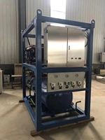 Machine à glace cylindrique en tube de 1 tonne pour les boissons froides ou la pêche