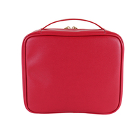 Fabricant de luxe tendance chariot en nylon imperméable sac cosmétique poignée de transport fermeture éclair voyage extérieur maquillage Logo