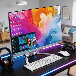 Ordinateur tout-en-un 27 <span class=keywords><strong>pouces</strong></span>, 8 Go, 16 Go, 32 Go de RAM, SSD 512 Go, processeur Core I7 I5, ordinateur de bureau tout-en-un, <span class=keywords><strong>PC</strong></span> tout-en-un - Product Image 1