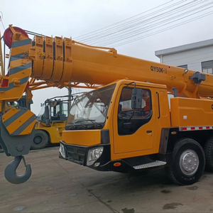 Grue d'occasion QY50K-2 50 tonnes Shanghai QY QAY XCA XCT en bon état à prix réduit - Vente chaude - Product Image 1