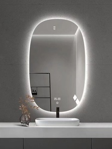 Nouveau <span class=keywords><strong>Miroir</strong></span> LED <span class=keywords><strong>de</strong></span> <span class=keywords><strong>Salle</strong></span> <span class=keywords><strong>de</strong></span> <span class=keywords><strong>Bain</strong></span> Intelligent avec Éclairage Blanc Chaud Anti-Buée et Design Moderne - Product Image 4