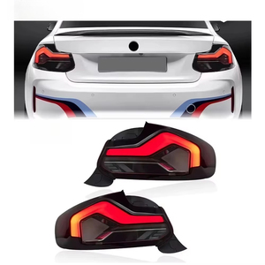 Luz Trasera LED para BMW Serie 2 F22 2014-<span class=keywords><strong>2019</strong></span>, Lámpara Trasera Mejorada con Pantalla de Tres Tonos, DRL, Kit de Instalación Plug and Play - Product Image 1