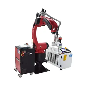 Professional Manufacturer Fully Automatic 6 Axis Robot 1000W 1500W 2000W 3000W Fiber Laser Welding Machine
