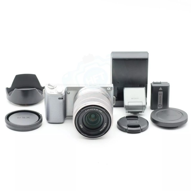 HFT Professional NEX-5N + 18-55mm Lens Mirrorless Camera Full-frame CMOS Sensor Full HD 1080P Video SD Card Wholesale