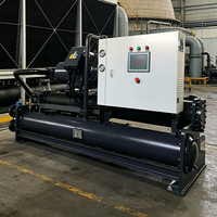 Sistema de Enfriamiento por Agua con Enfriador de Tornillo Central para HVAC, Enfriador de Agua de Tipo Tornillo de Alta Eficiencia de 50-400 Toneladas para Edificios