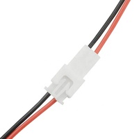 Cable de Conector JST XH de 2 Pines, Macho y Hembra, Paso de 2.54 mm