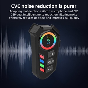 K06 Smart Wireless BT Auriculares deportivos para bicicleta Motocicleta Impermeable Reducción de ruido Indicador de batería LED Linterna JL - Product Image 6