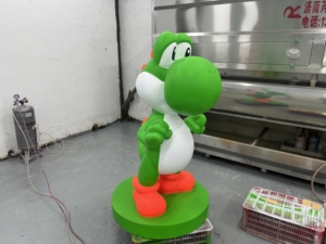 <span class=keywords><strong>Mario</strong></span> <span class=keywords><strong>Bros</strong></span> Anime tema jardín al aire libre estatua fábrica vendido plástico fibra <span class=keywords><strong>de</strong></span> vidrio artesanía piedra talla arte figura modelo - Product Image 4