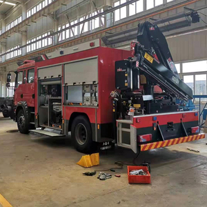 Özelleştirilebilir 6-Ton 4x2 hafif yangın kurtarma aracı yüksek-basınçlı su tankı yangın söndürme su tabancası itfaiye kamyonu - Product Image 4