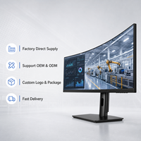 Monitor Ultraancho Curvo VA de 40 Pulgadas, 5120*2160, 120Hz, 400nits, Tipo-C, DP1.4, HDMI2.1, Nuevo Soporte Ajustable en Altura Opcional