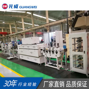 สายการผลิตพรีเพรกแบบใช้ตัวทำละลาย Guangwei วิธีเปียก อุปกรณ์เคลือบผ้าไม่ทอแบบอัตโนมัติ สำหรับการปรับสภาพพื้นผิว - Product Image 3