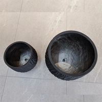 Pots à fleurs modernes contemporains en fibre de verre blanche, faits à la main, écologiques, légers, pour la culture intérieure à la maison