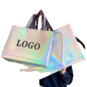Venta al por mayor logotipo personalizado no tejido fuerte reciclable ecológico serigrafía tamaño mediano <span class=keywords><strong>TDG</strong></span> bolsas de compras <span class=keywords><strong>bolsa</strong></span> de mano - Product Image 4