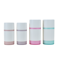 50G 75G personnalisé vide biodégradable paille de blé PP torsion déodorant bâton conteneur tube rond emballage