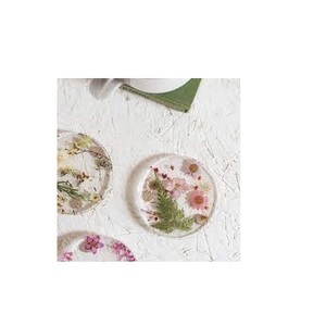 Wholesale Mango Wood & Resin <b>Coaster</b> Tea Coffee <b>Wine</b> for Kitchen & Tabletop Decoration Epoxy Resin Flower Design <b>coaster</b> - Product Image 4