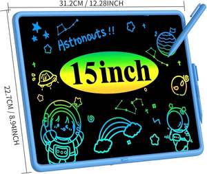 Akıllı HD 15 İnç Yazı Tableti Güneş Enerjisi/USB/Pil ile Çalışan Enerji Tasarruflu Hafif Taşınabilir Öğretim ve Ev Kullanımı İçin - Product Image 3