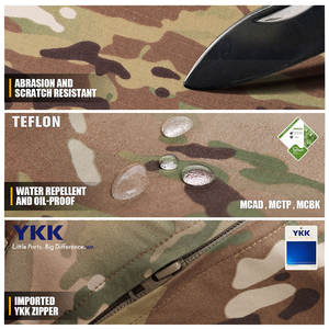 EmersongearタクティカルコンバットシャツパンツAT-FGカモフラージュユニフォームスーツG3タクティカルパンツニーパッド付きユニフォーム - Product Image 6