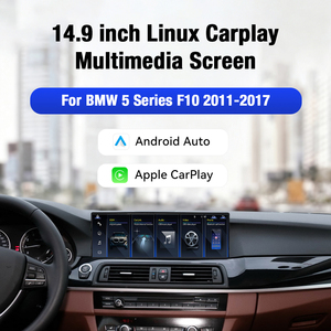 ZWNAV 2560*720p 14.9 " <span class=keywords><strong>Auto</strong></span> Apple Carplay pour BMW Série 5 F10 2011-2017 LINUX Os Lecteur multimédia automobile Stéréo GPS Navigation - Product Image 2