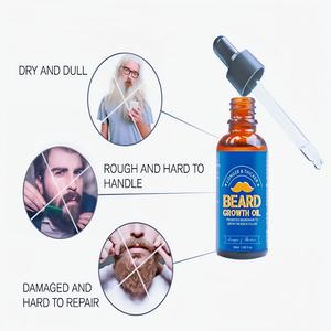 Meilleure Huile à Barbe Bio Personnalisée pour Hommes – Marque Privée, Formule Naturelle 2-en-1 pour la Croissance des Cheveux et la Prévention de la <span class=keywords><strong>Chute</strong></span> – Vente en Gros - Product Image 4