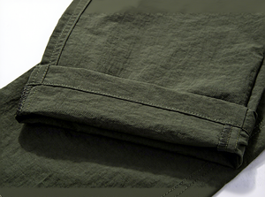 Pantalon de randonnée et de cyclisme unisexe OEM à séchage rapide en fibre chimique solide, deux sections détachables, printemps-été - Product Image 6