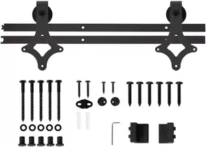 Kit per porte scorrevoli in legno di alta qualità per fienile