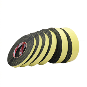 Ruban adhésif simple face noir en mousse EVA, <span class=keywords><strong>bande</strong></span> d'étanchéité pour fenêtre et porte - Product Image 1