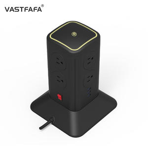 Vastfafa Multiprise d'extension numérique verticale haute puissance 8AC potrs - Product Image 2
