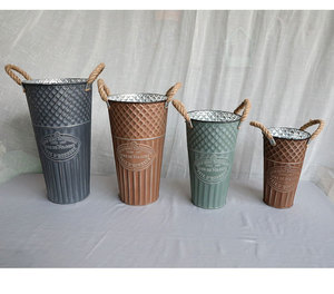 35cm Iron Indoor Steel Planter Corner <b>Succulent</b> Flower Growing <b>Pot</b> Wedding Display Stand Plant Metal Rack - Product Image 6