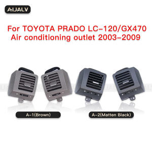 Precio de fábrica, accesorios de aire, salida de aire central, salida de CA, interruptor de peligro central de tablero superior de aire para Toyota Prado 2003-2009 - Product Image 5