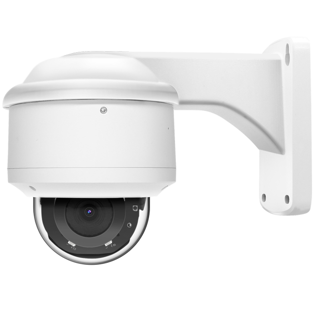 Veemco Poe IP 5MP 30FPS Dome Camera 120dB WDR Waterproof IP66 Digital Zoom Night Vision Poe CCTV Camera